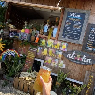 Sugah Daddeh Signature Drink - Pineapple/Strawberry