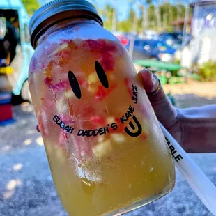 Strawberry-Pineapple Lemonade