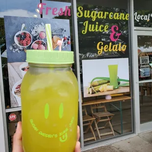 Lilikoi Sugar Cane Juice