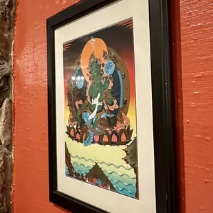 Photo on the wall