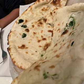 Spinach Naan