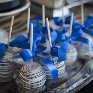 Candy Apples for our "Classic Little Man" shower