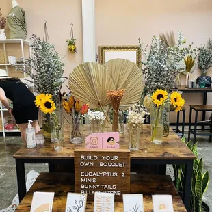 Build your own bouquet