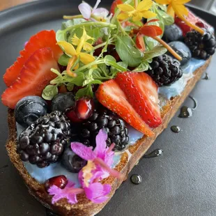 Honeyed Berry Toast