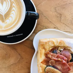 Prosciutto, Fig &amp; Ricotta Danish