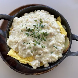 Smothered and Covered Skillet