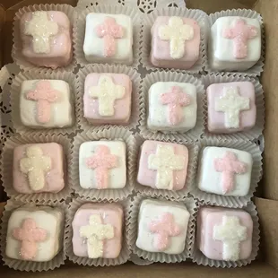 Petits Fours for 1st Communion