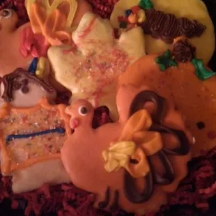 Yummy fresh holiday cookies