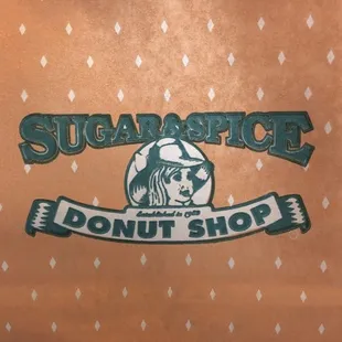 the logo of a donut shop