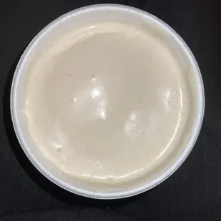 Peanut butter milkshake