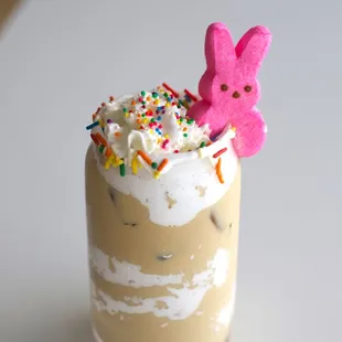 EASTER SPECIAL 'PEEP LATTE'