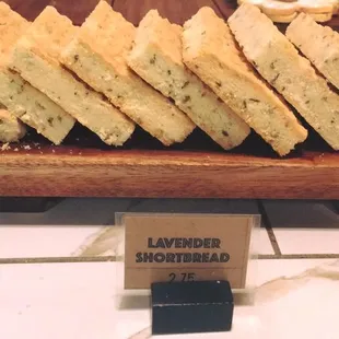 Lavender Shortbread