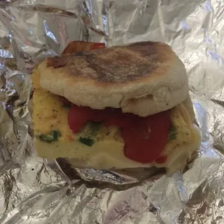 Vegetarian Breakfast Sammy