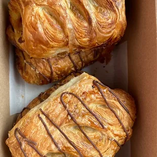 Thanksgiving Croissant and Chocolate Croissants