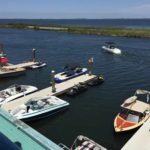 Dock. Beautiful boats.