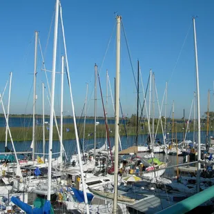 Delta Doo Dah Cruise In--Wow!  That&apos;s a lot of sailboats!