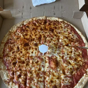 We got cheese around most of it