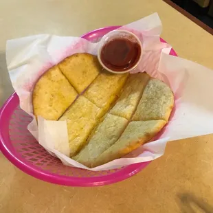 Appetizer garlic bread