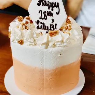 Birthday Cake (Carrot)