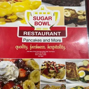 Breakfast and lunch until 4:30pm