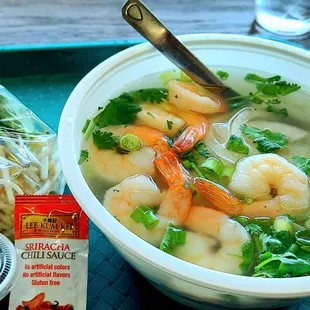 Shrimp Noodle Soup