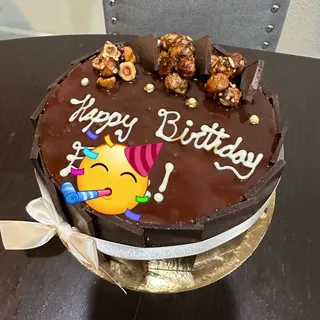 Dark Chocolate Truffle Cake