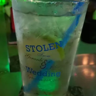 Gin Ricky $4 tall one