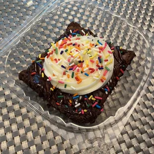 Iced brownie of my dreams!!