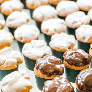 a variety of pastries