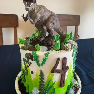 Marble cake inside