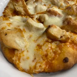 Buffalo chicken flatbread
