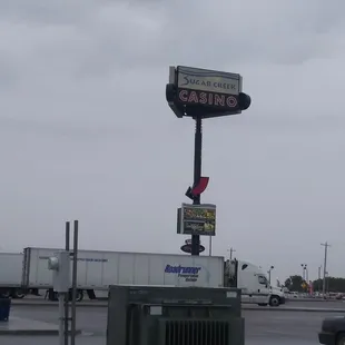 Outside of the casino