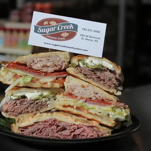 What are you in the mood for?  Reuben...turkey club...our famous Pullman?