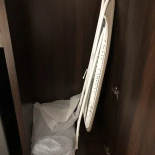Ironing board &amp; extra blanket provided in room