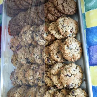 Ranger cookies and chocolate chip cookies