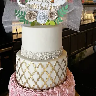 Bridal shower cake