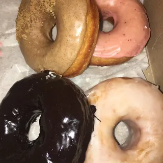 Vegan Chocolate Glaze Donut