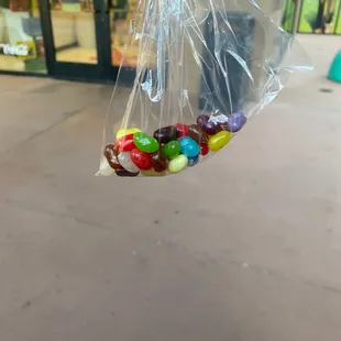 Free candy from Ripley's riddle tour