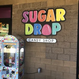 the front of the store