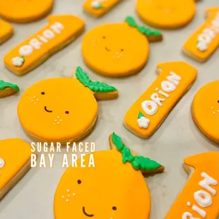 oranges with name on them