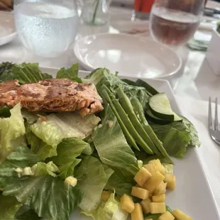 Pan Roasted Atlantic Salmon Salad