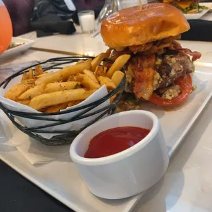 Colored Cheese Burgers