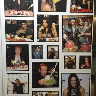 a collage of pictures of people