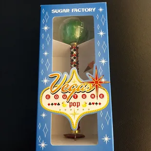 my Vegas Couture Pop with apple candy