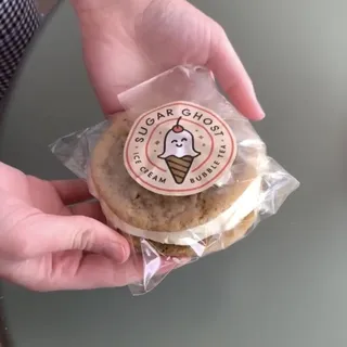 Chocolate Chip Cookie Ice Cream Sandwich