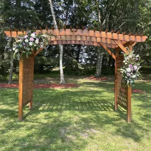 Ceremony Arch.