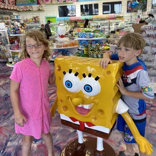 Sponge Bob statue