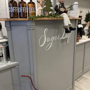 Coffee portion of cafe