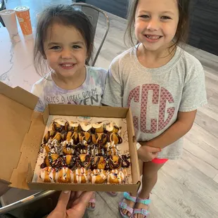 1. Vanilla with rainbow sprinkles  2. Chocolate with rainbow sprinkles 3. Oreo 4. Peanut butter and chocolate  5. S'mores (my personal fav)