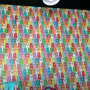 Llama wall  take a pic